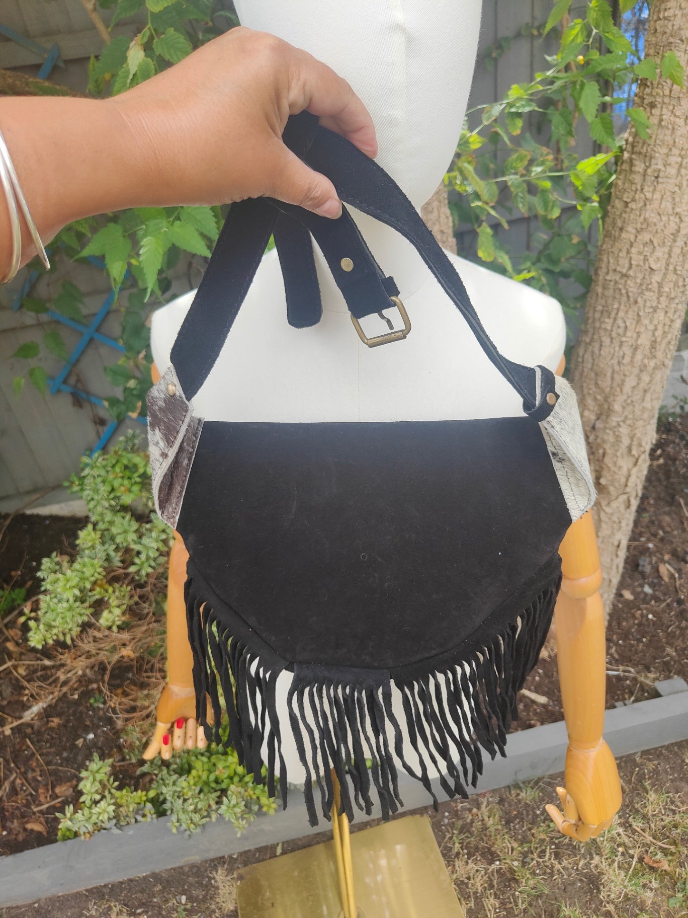 Frida Fur bum bag/ cross body