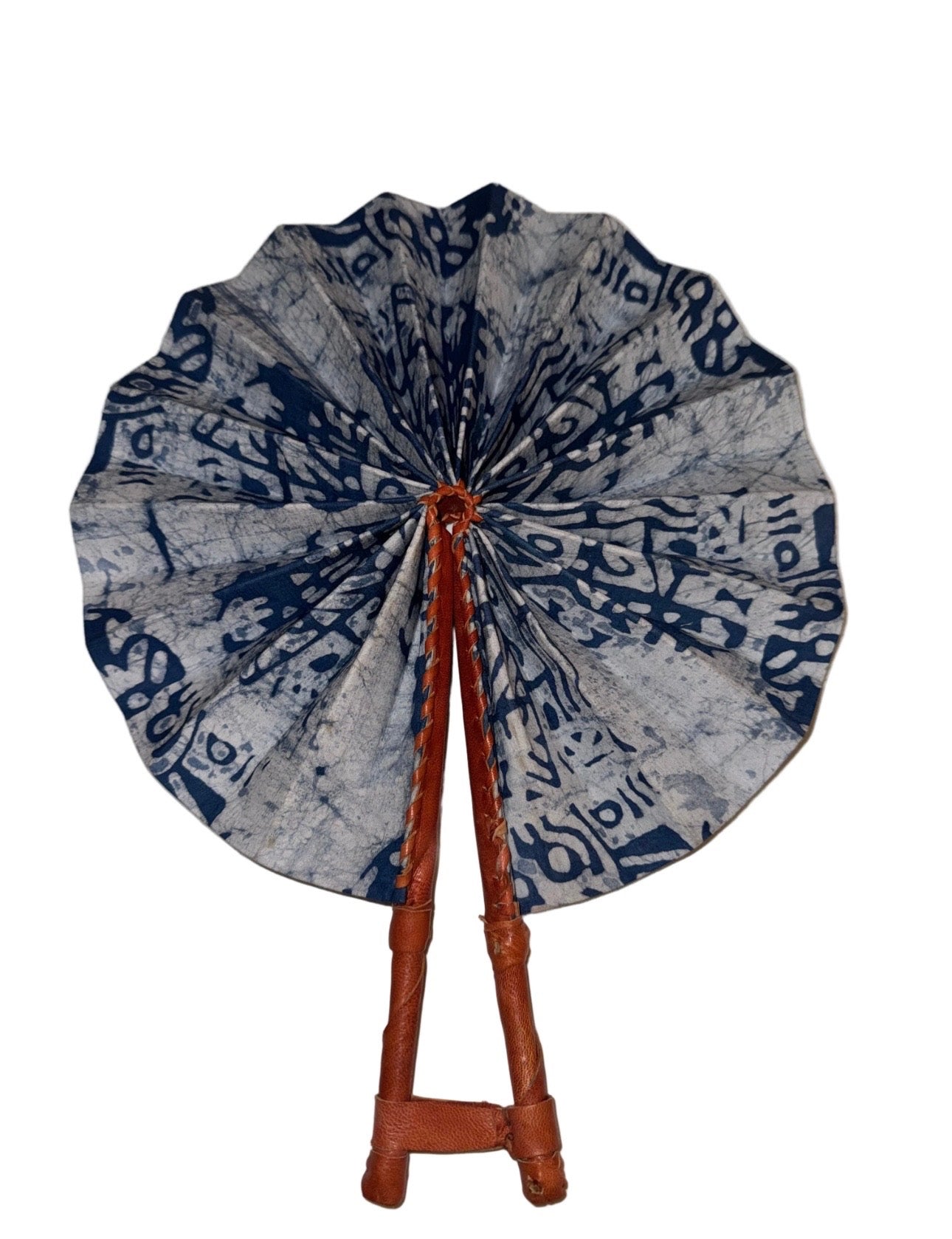Blue fan