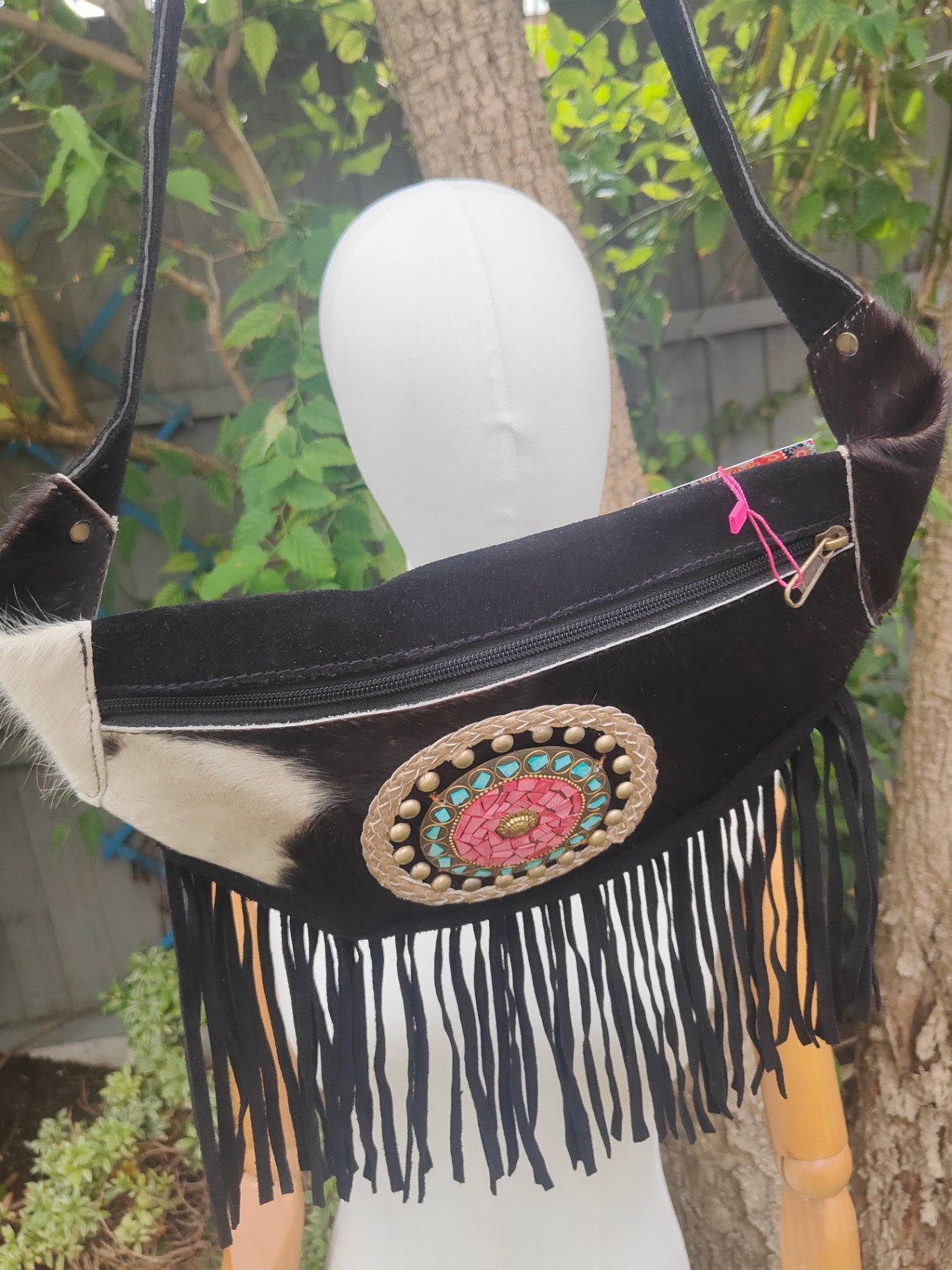 Frida fur bum bag / cross body bag