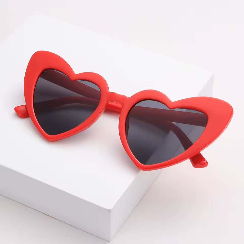 Heart Sunnies Red