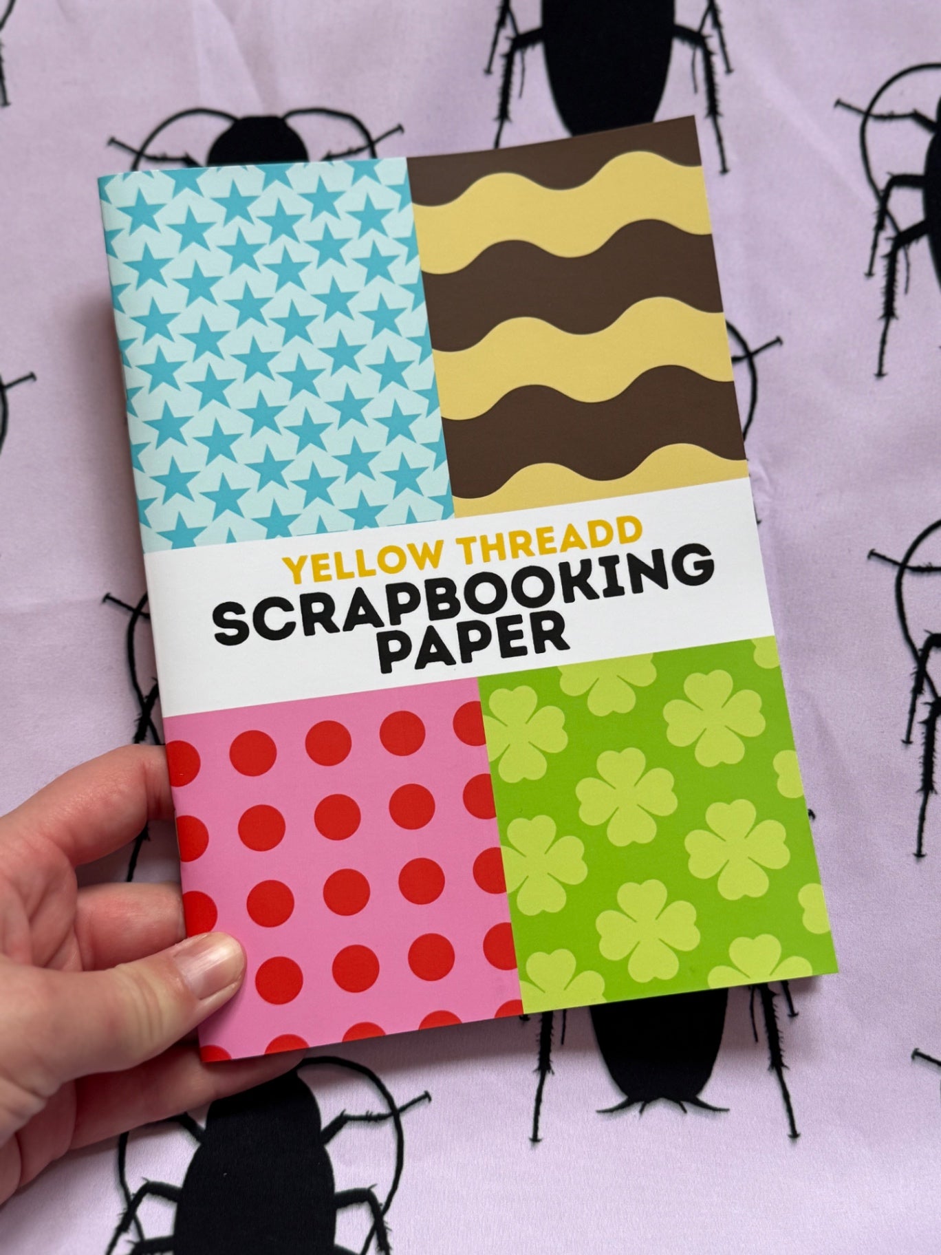 Scrapbook paper book
