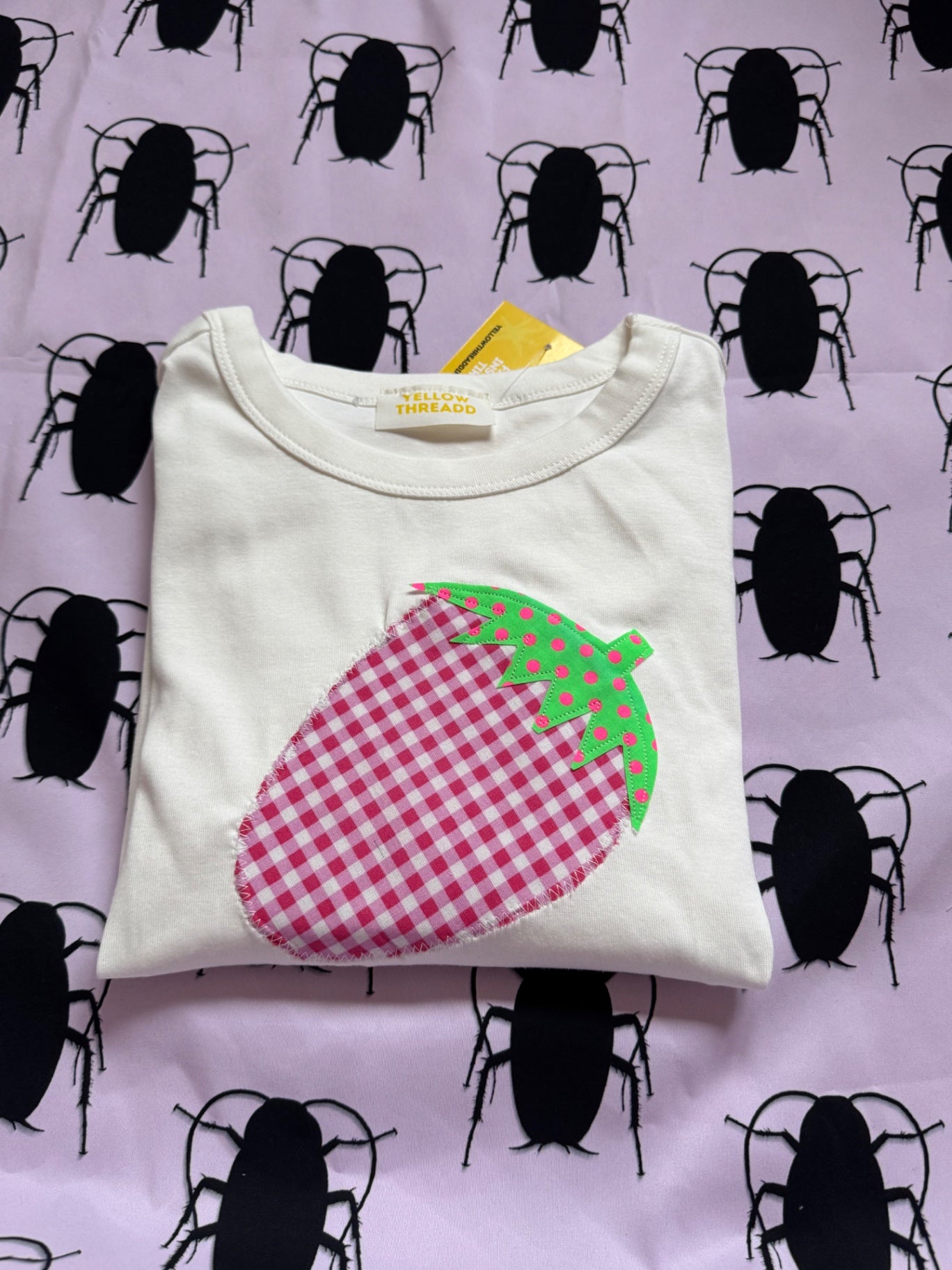 Patchwork Strawberry tshirt