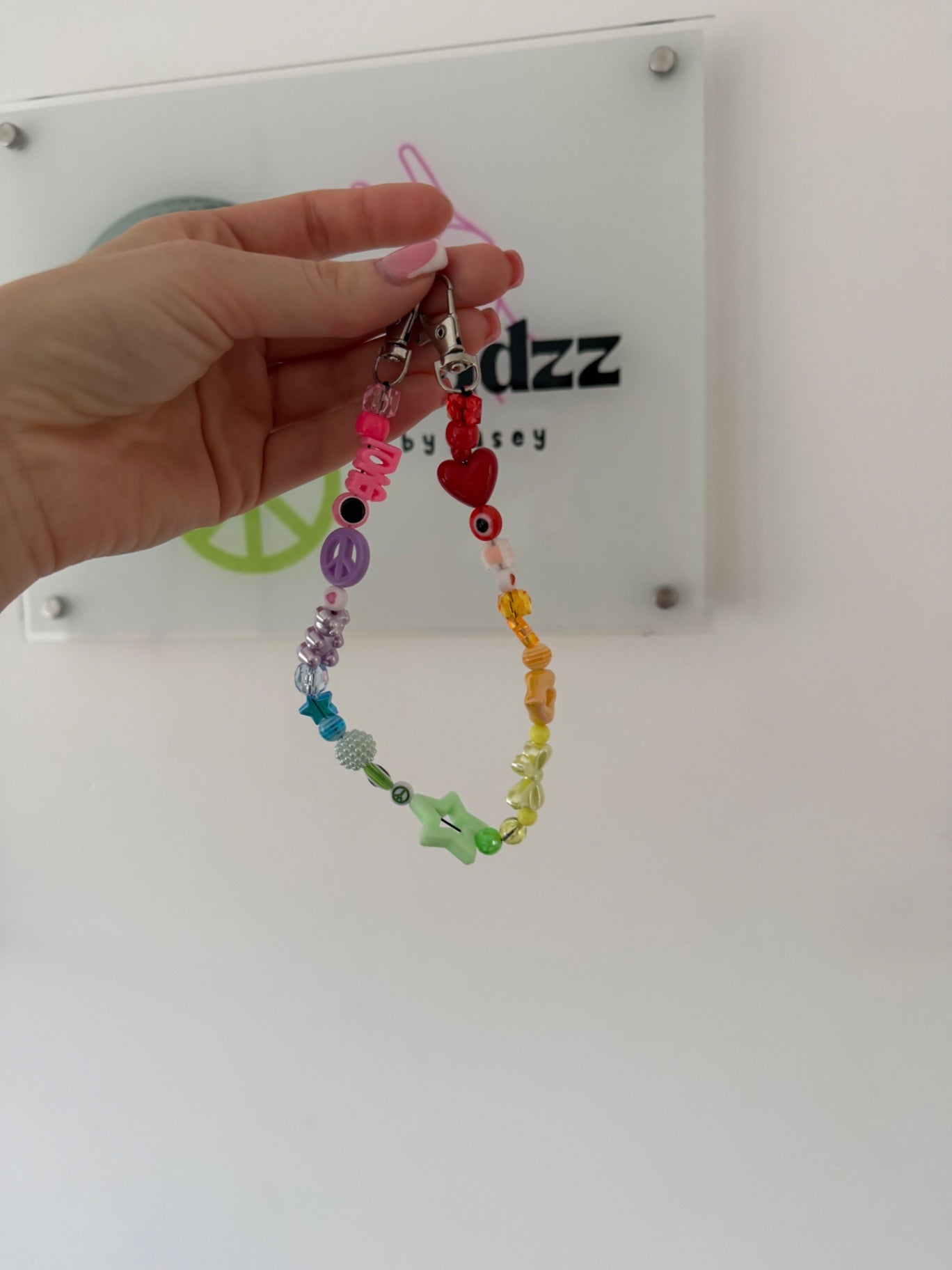Bag charm - multicolour