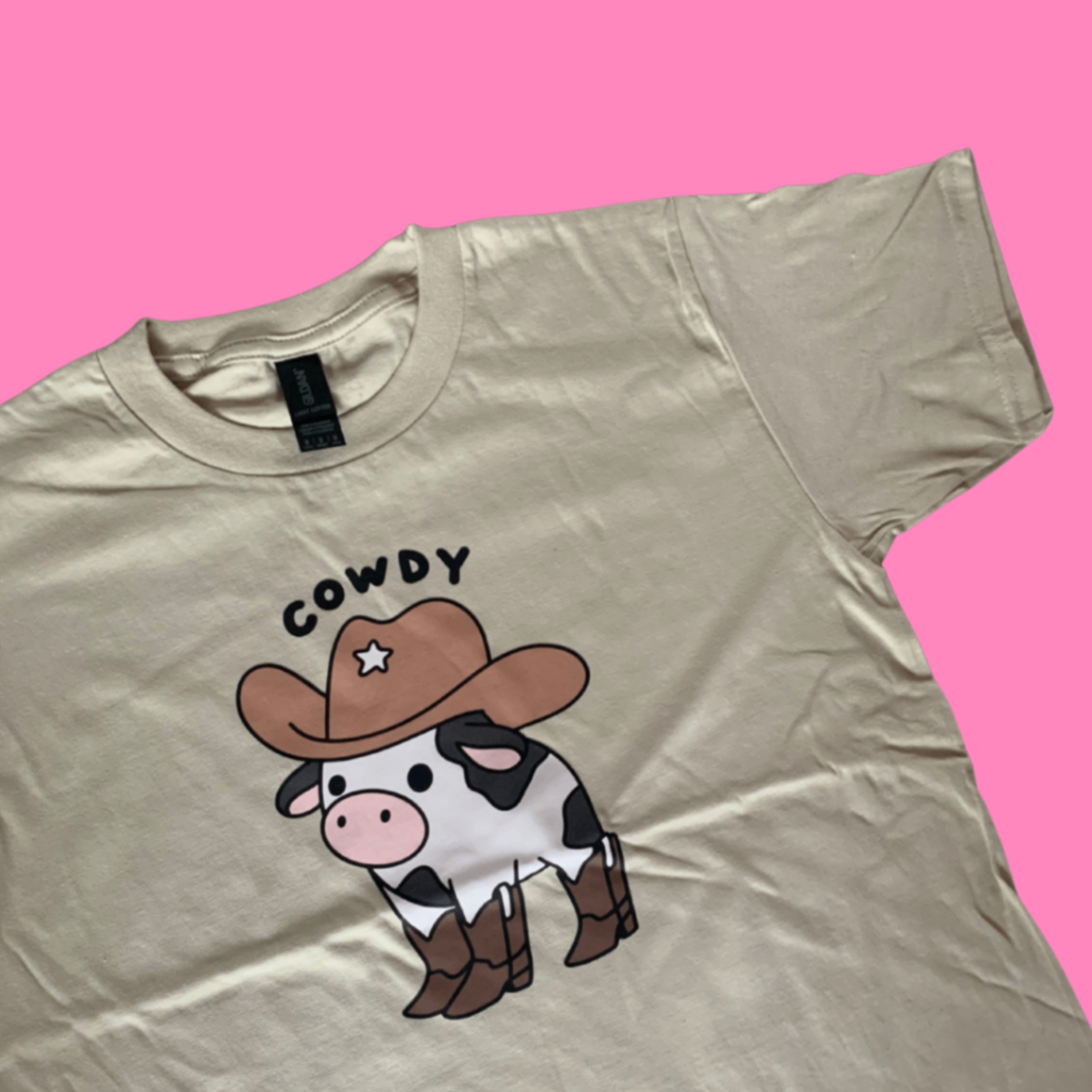 Cowdy kids tshirt XS