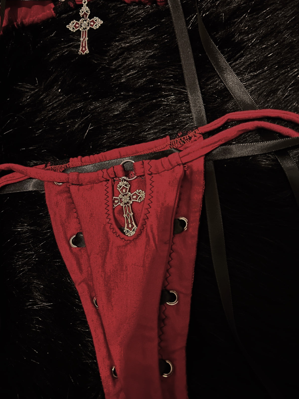 WINE RED PURITY 4 PIECE SET - S