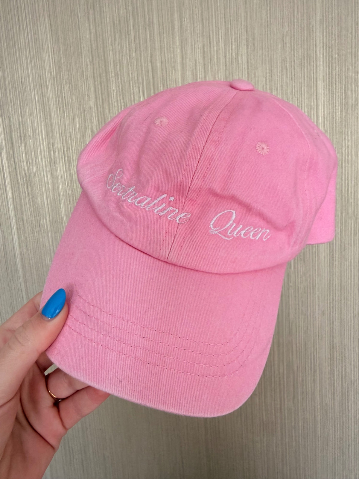 Sertaline Queen Embroidered Baseball Cap