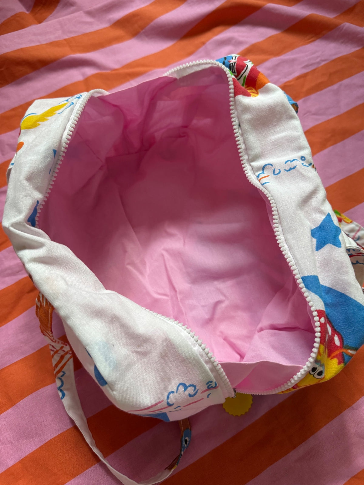 Sesame st bowler bag