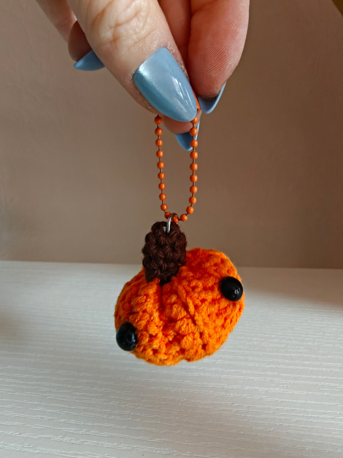 Pumpkin keyring