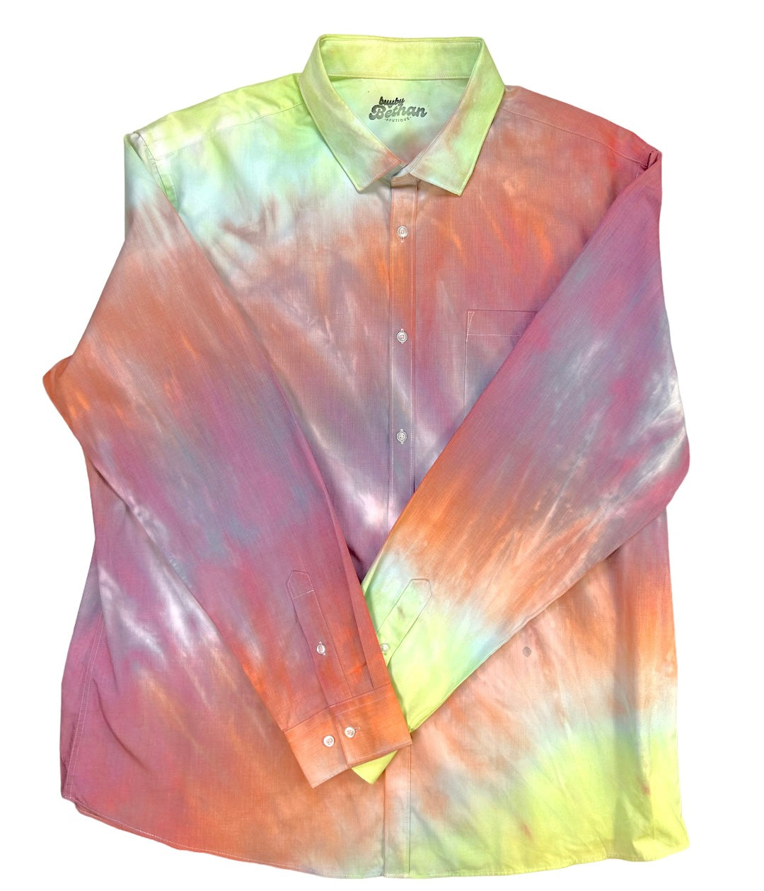 Tie Dye Shirt - Zig Zag