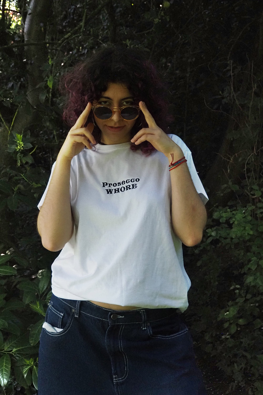 Prosecco whore black XL tee