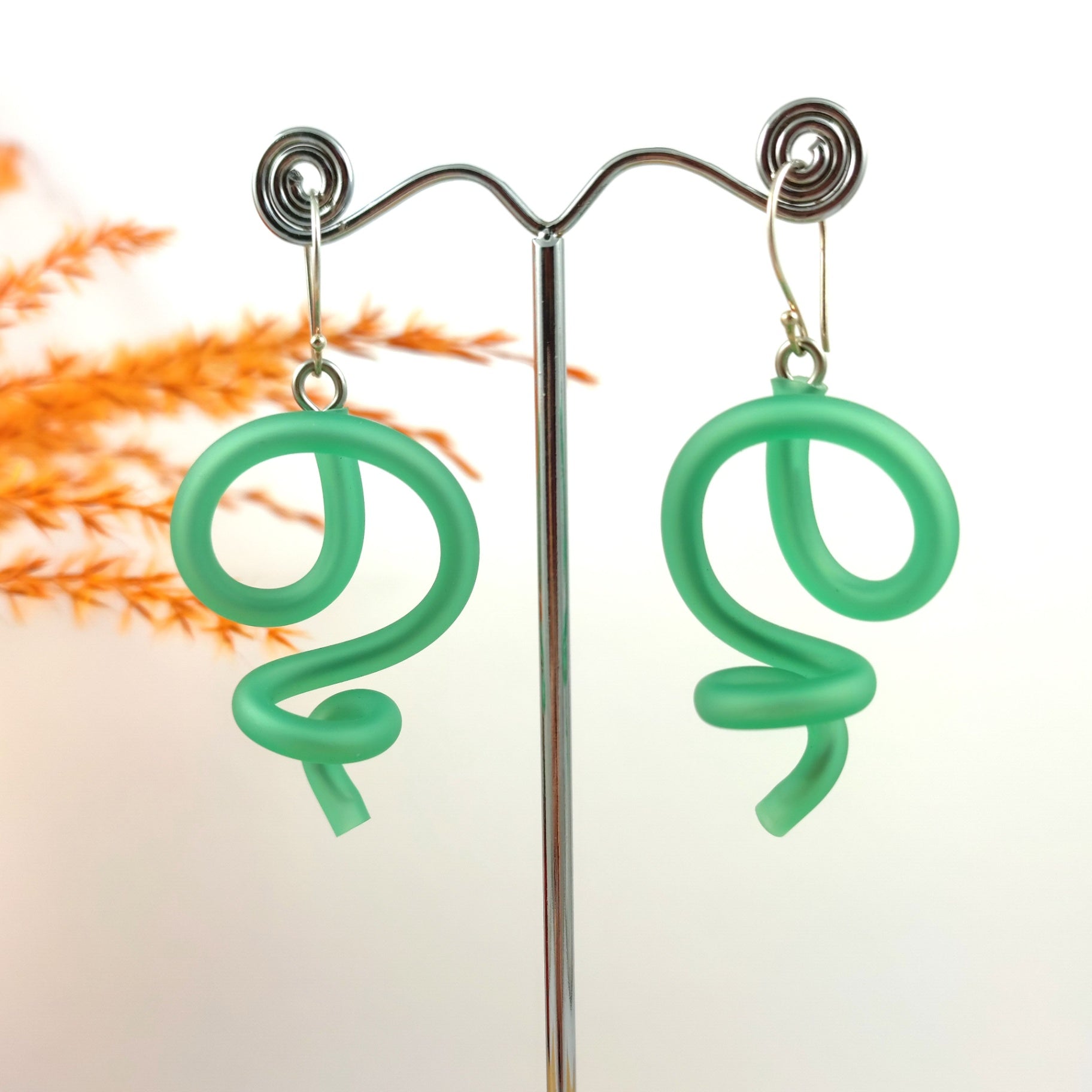 Teal Constanza earrings
