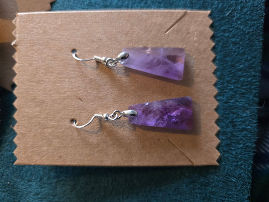 Amethyst earrings 