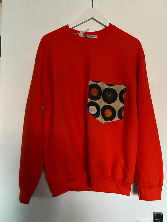 Orange Sweatshirt