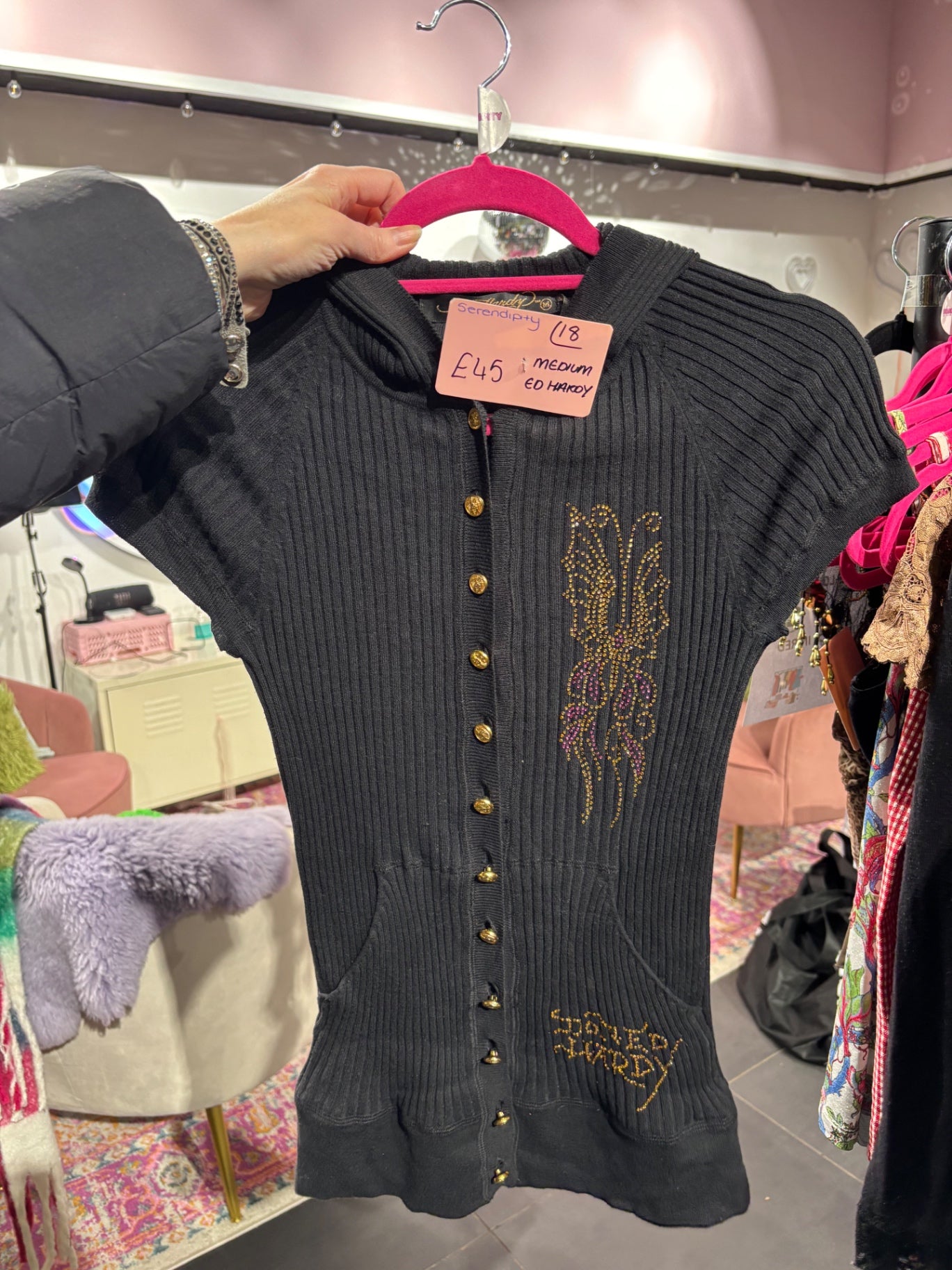 Ed Hardy knit top