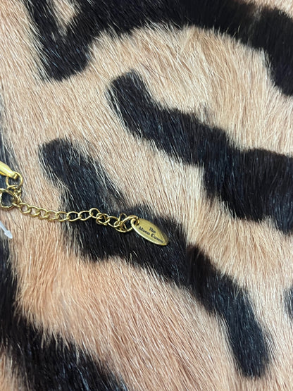 Obsidian point pendant crystal necklace