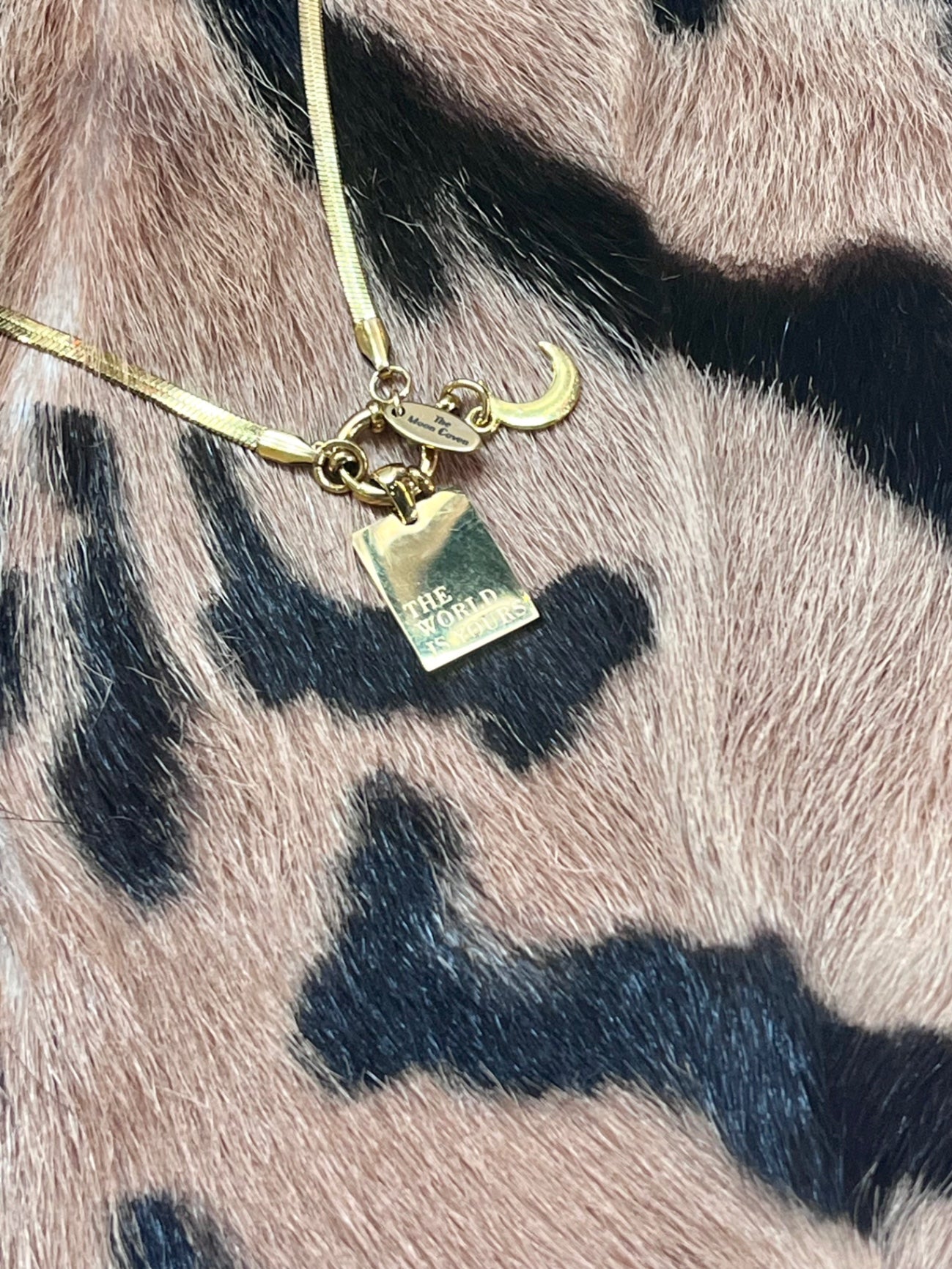 The world is yours good necklace 
