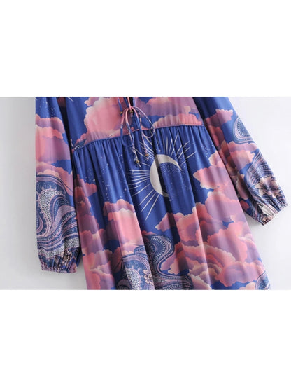 Purple Luna Night dress
