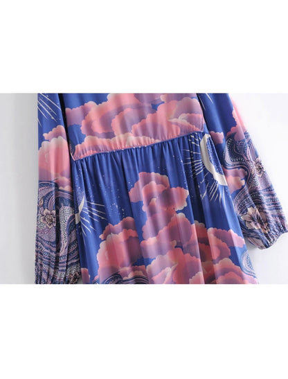 Purple Luna Night dress