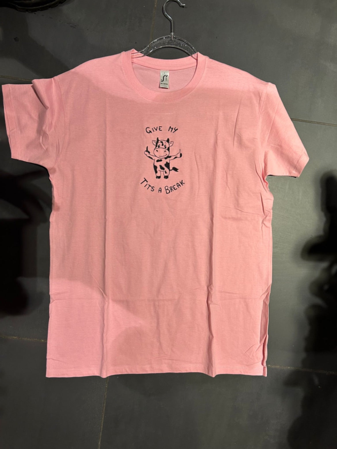 Cow T-Shirt Pink
