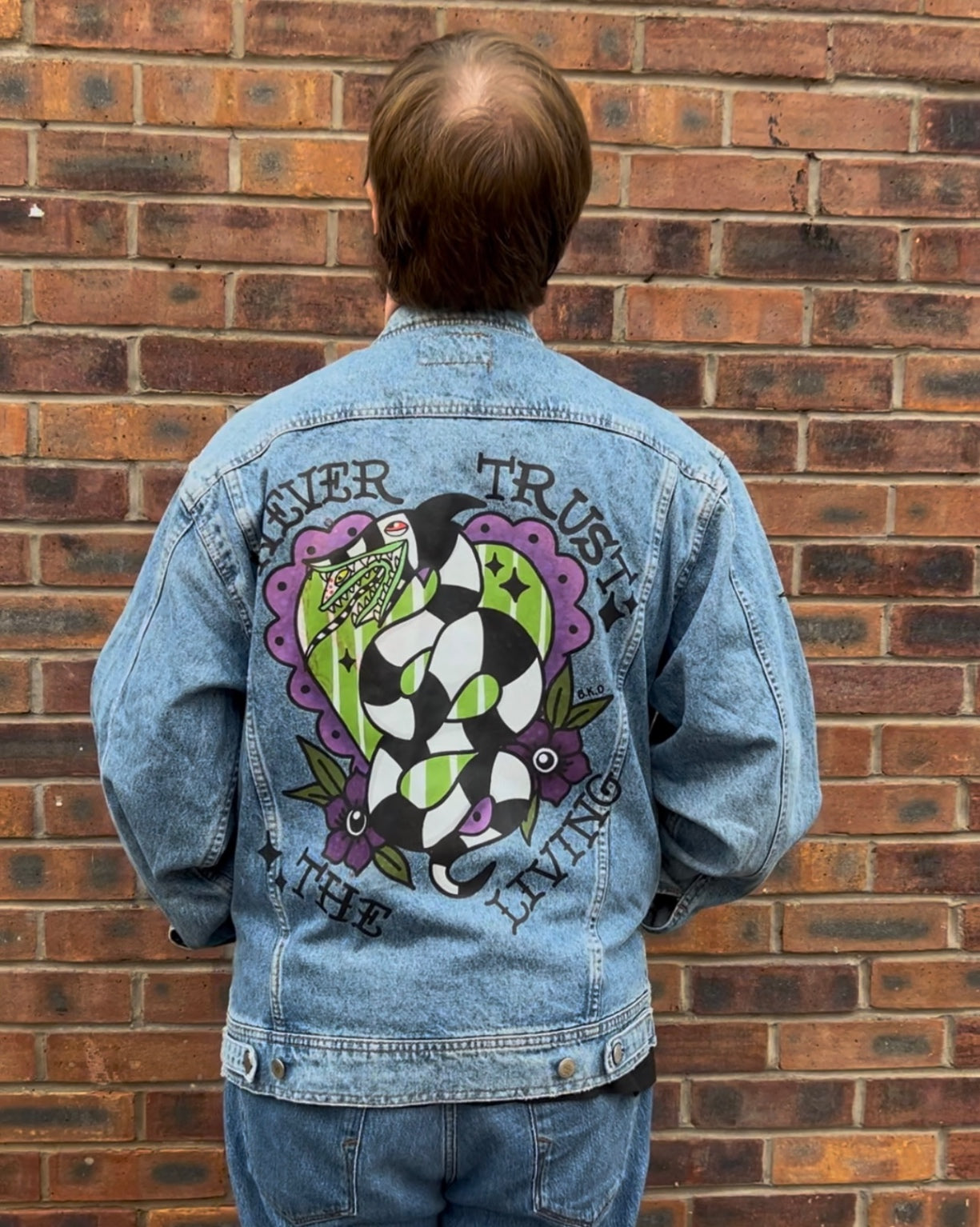 Beetlejuice Denim Jacket 