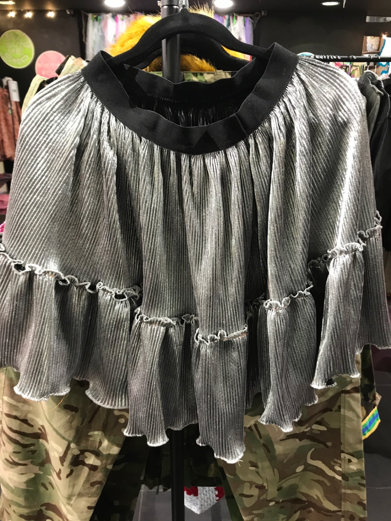 Silver skirt 