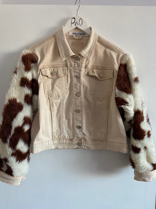 Cow Sleeved Jacket