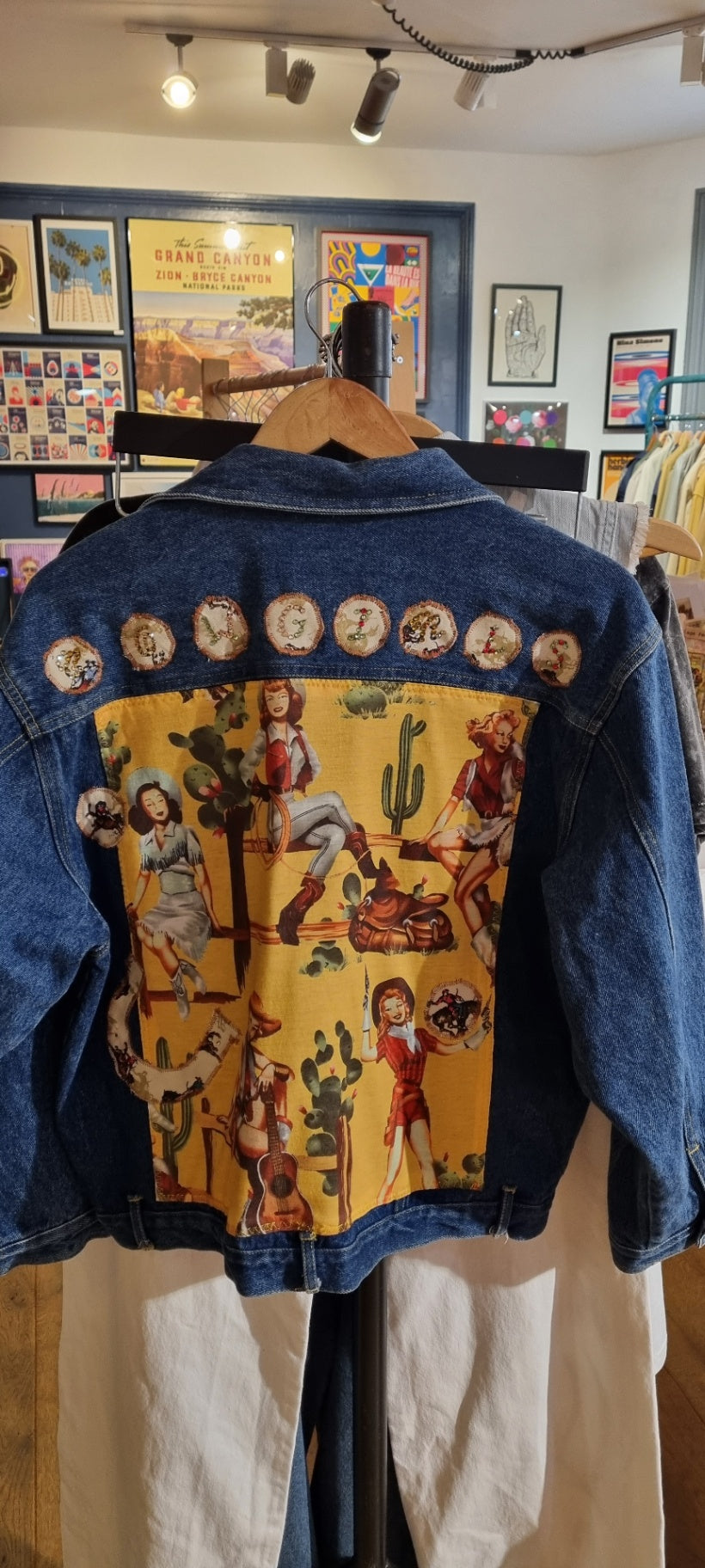 Postcards From A Cowgirl Denim Jacket 