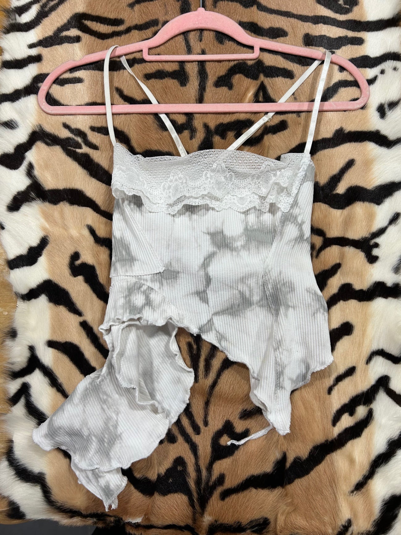 Unique upcycled top