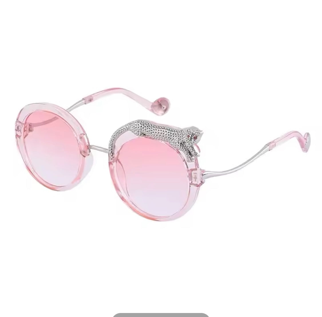 Leopard Jewel Pink Sunnies