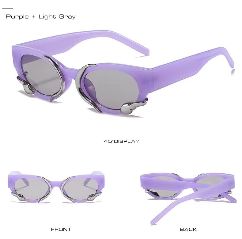 Snake Purple Sunnies