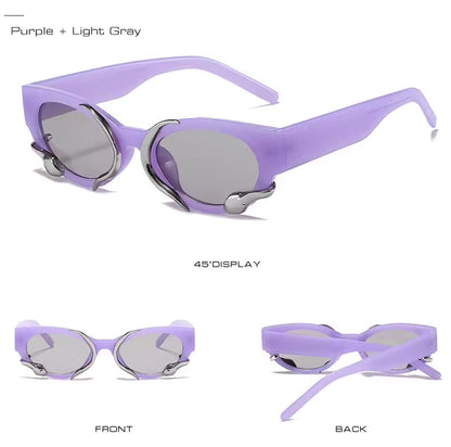 Snake Purple Sunnies