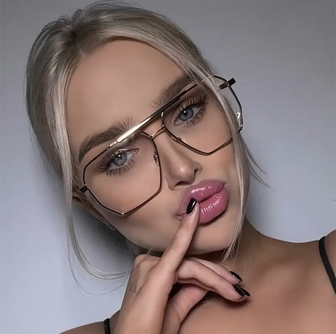 Gold 70s Darling Anti-Blue Light Glasses