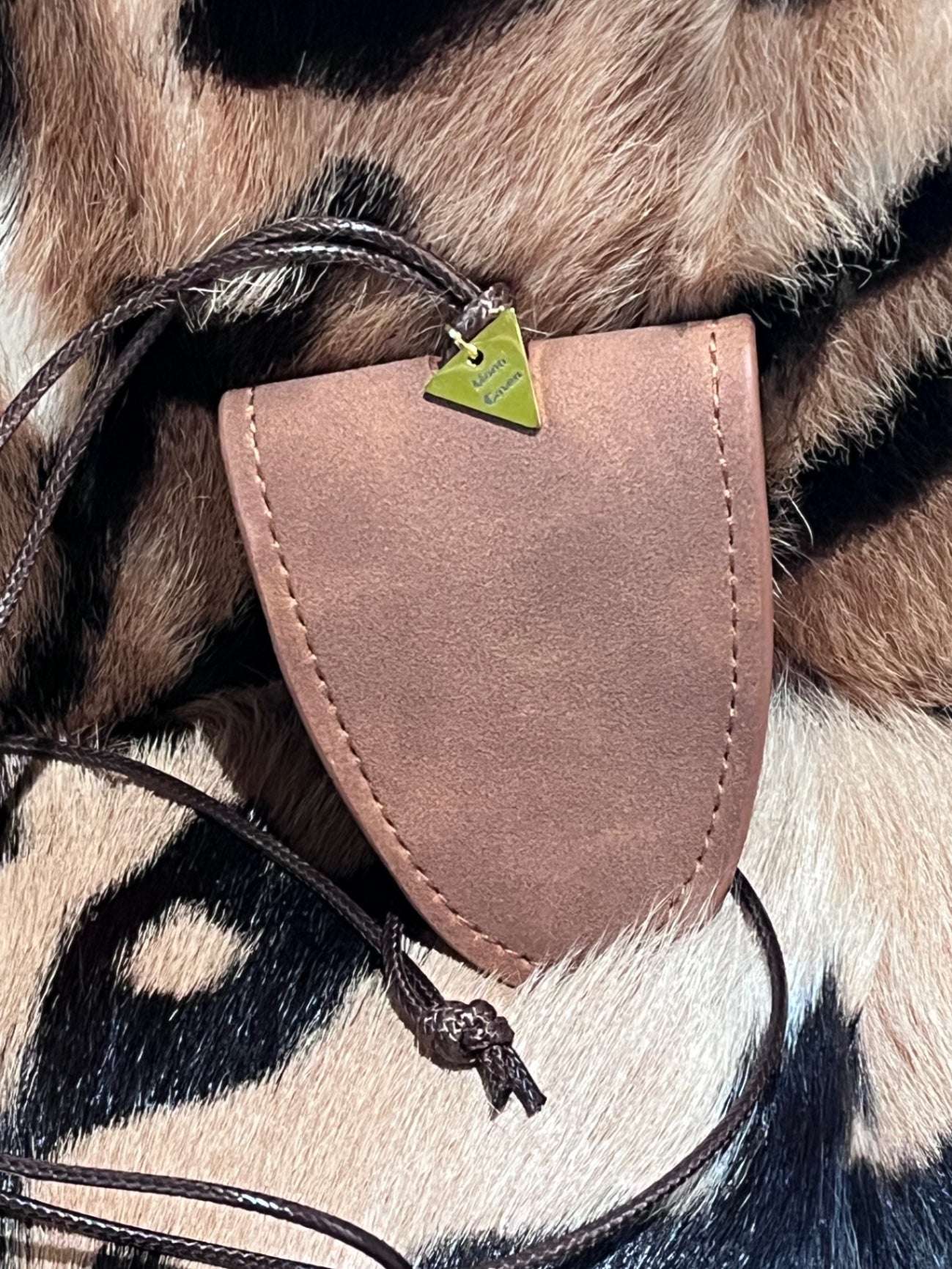 Tan Sunglasses Pouch Holder