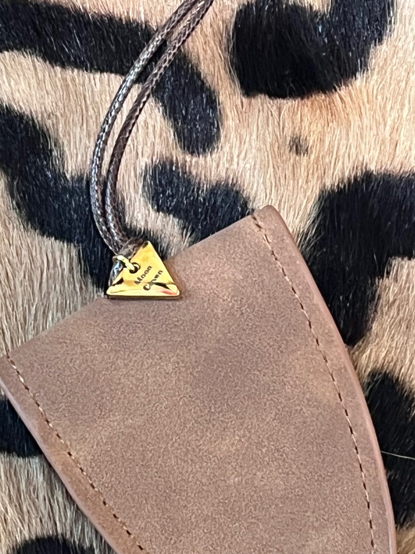 Tan Sunglasses Pouch Holder