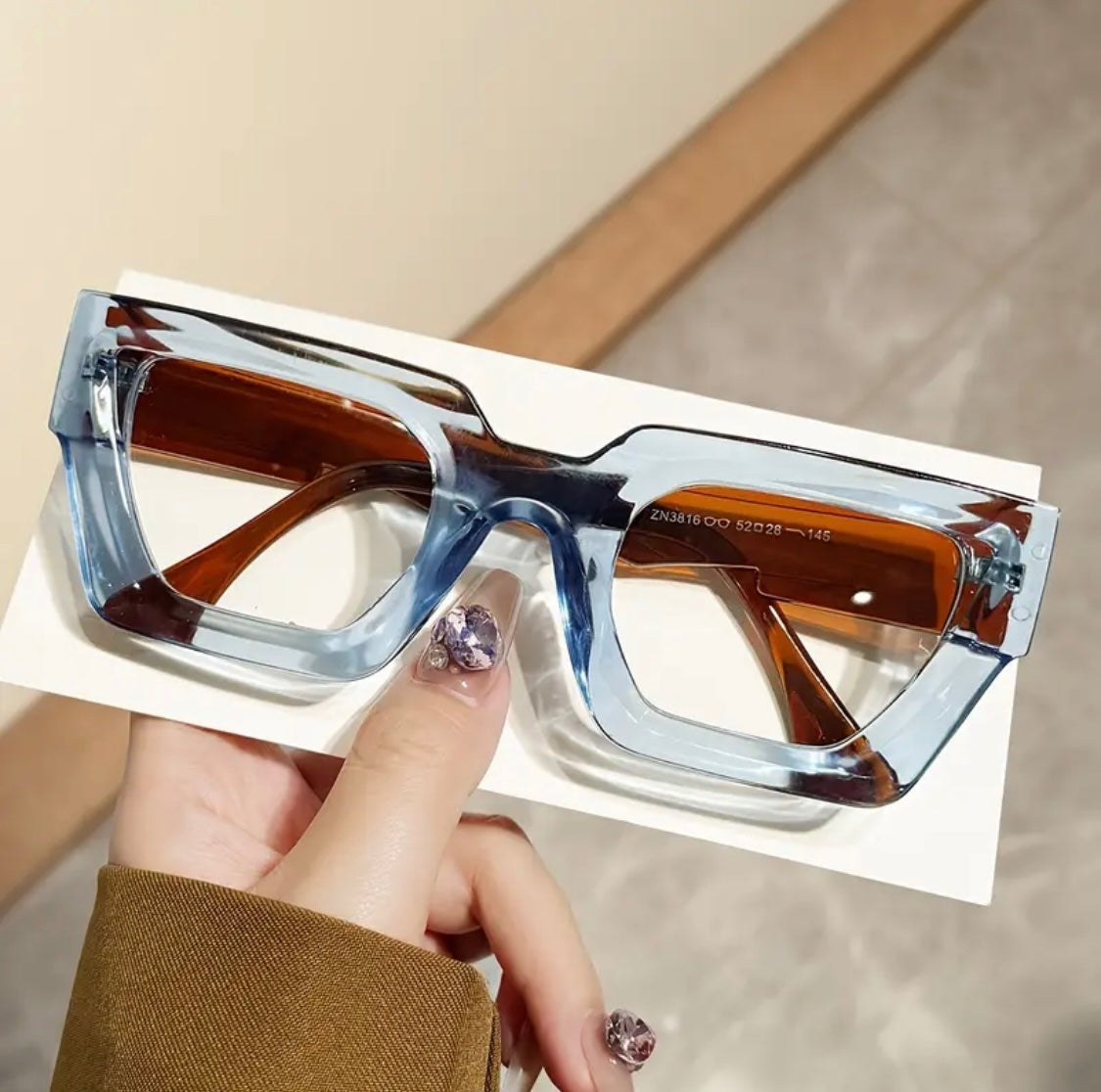 Blue Leopard Anti Blue Light Glasses