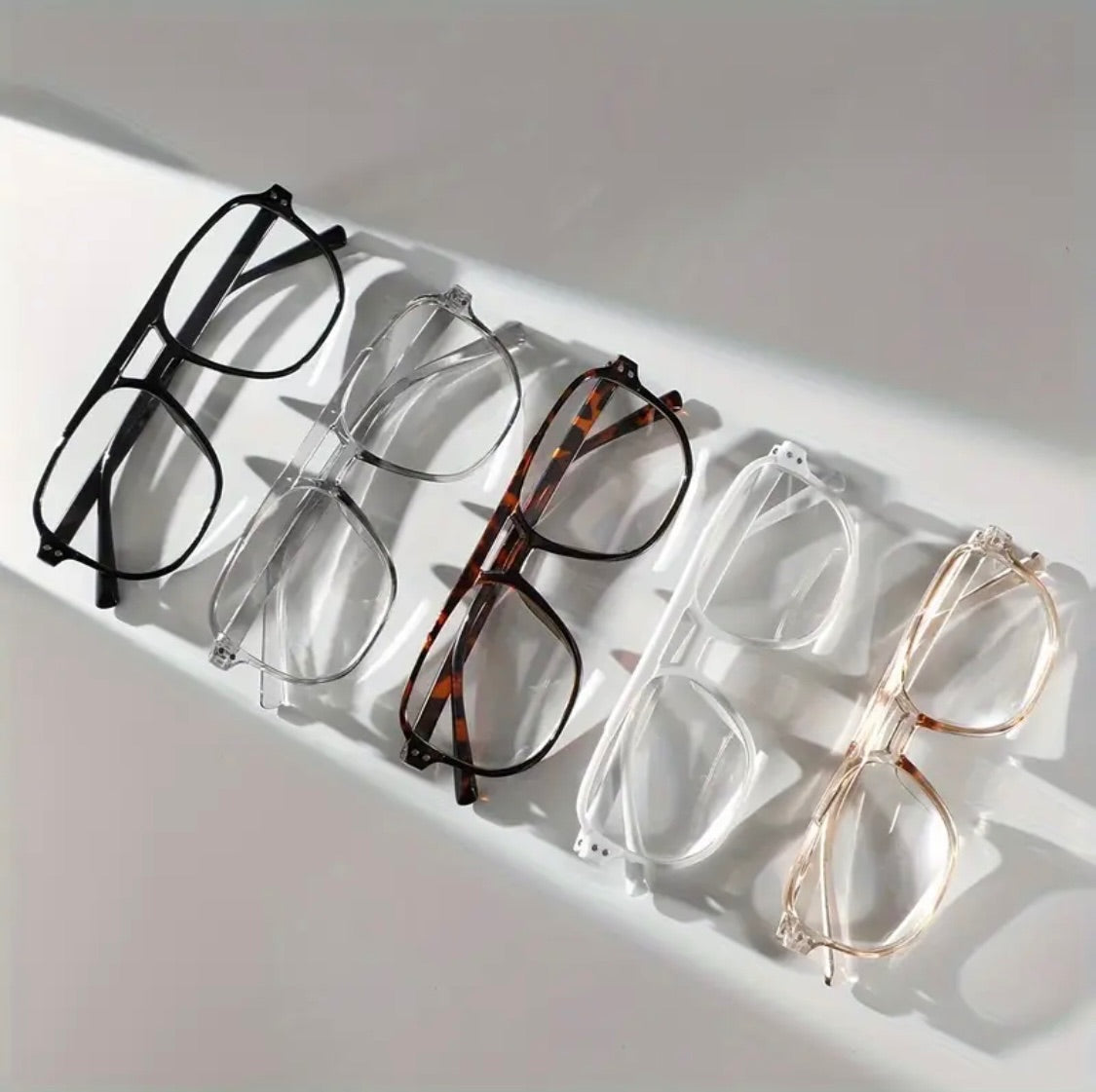 Black Aviator Small Anti Blue Light Glasses