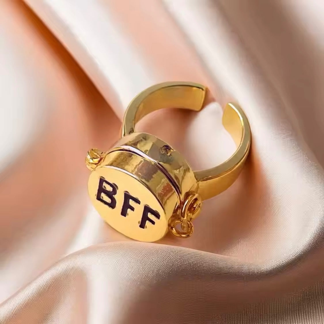 BFF Spinner Gold Ring