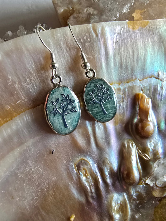 Amazonite earrings 