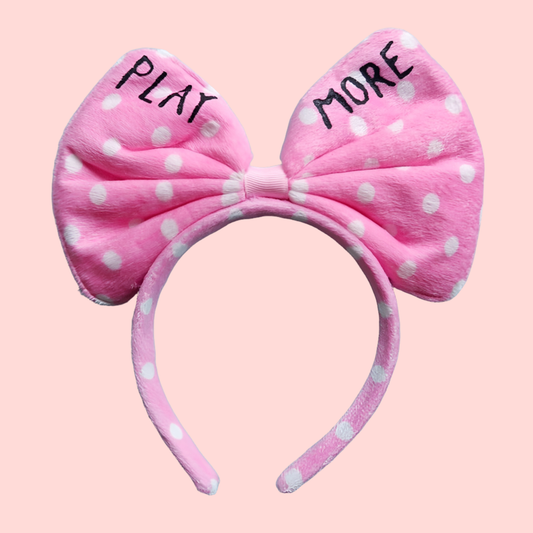 Play More bow headband