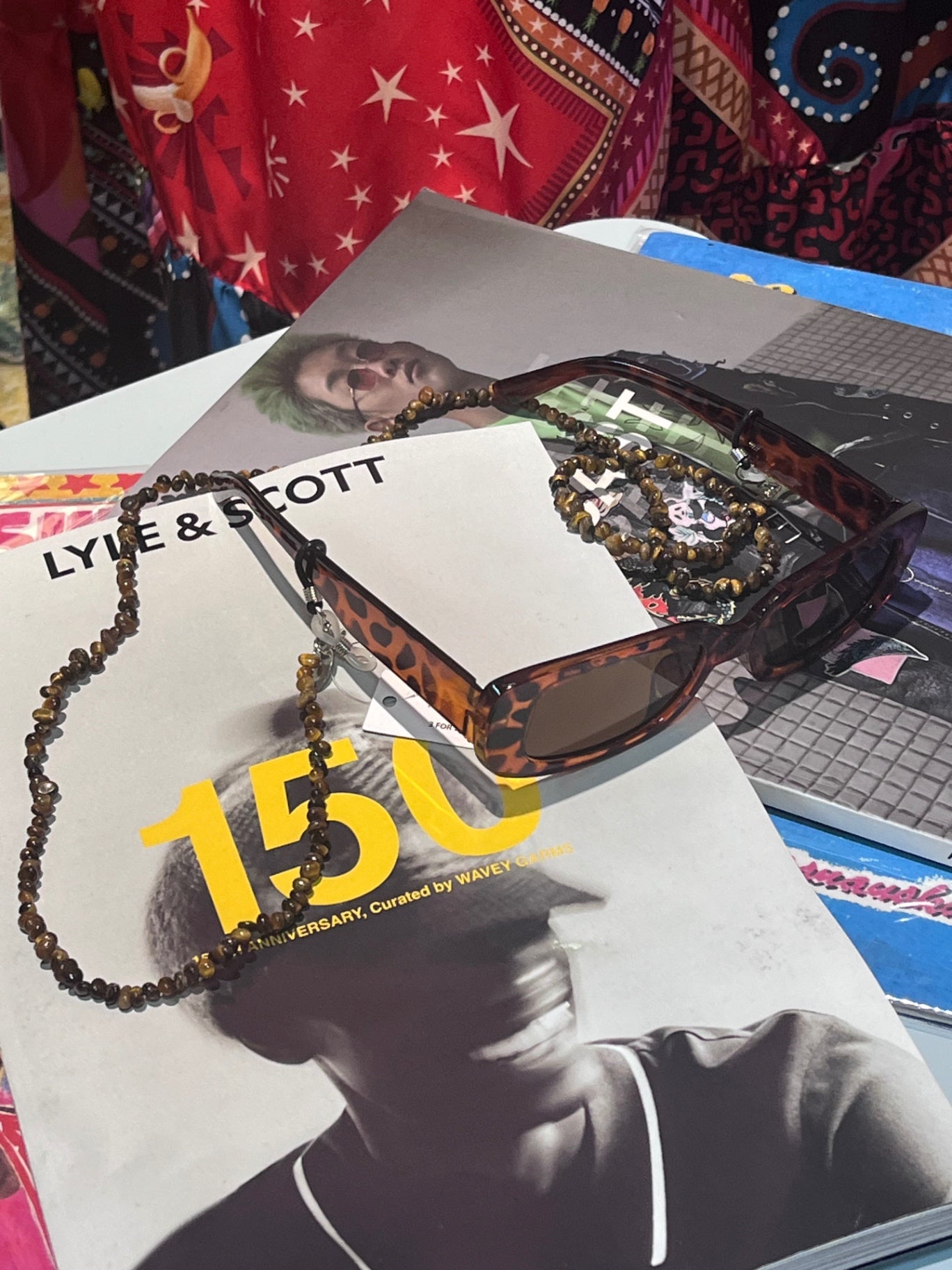 Tigers Eye Sunglasses Chain