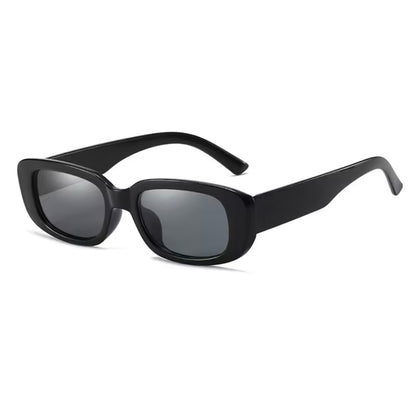 90s Oblong Sunnies Black