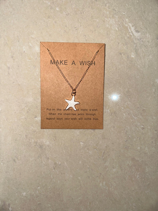 White star fish 