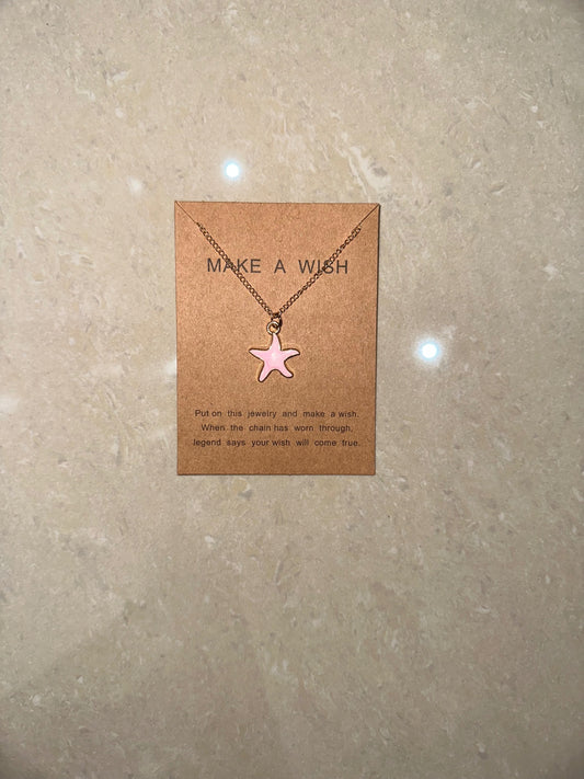 Pink star fish 