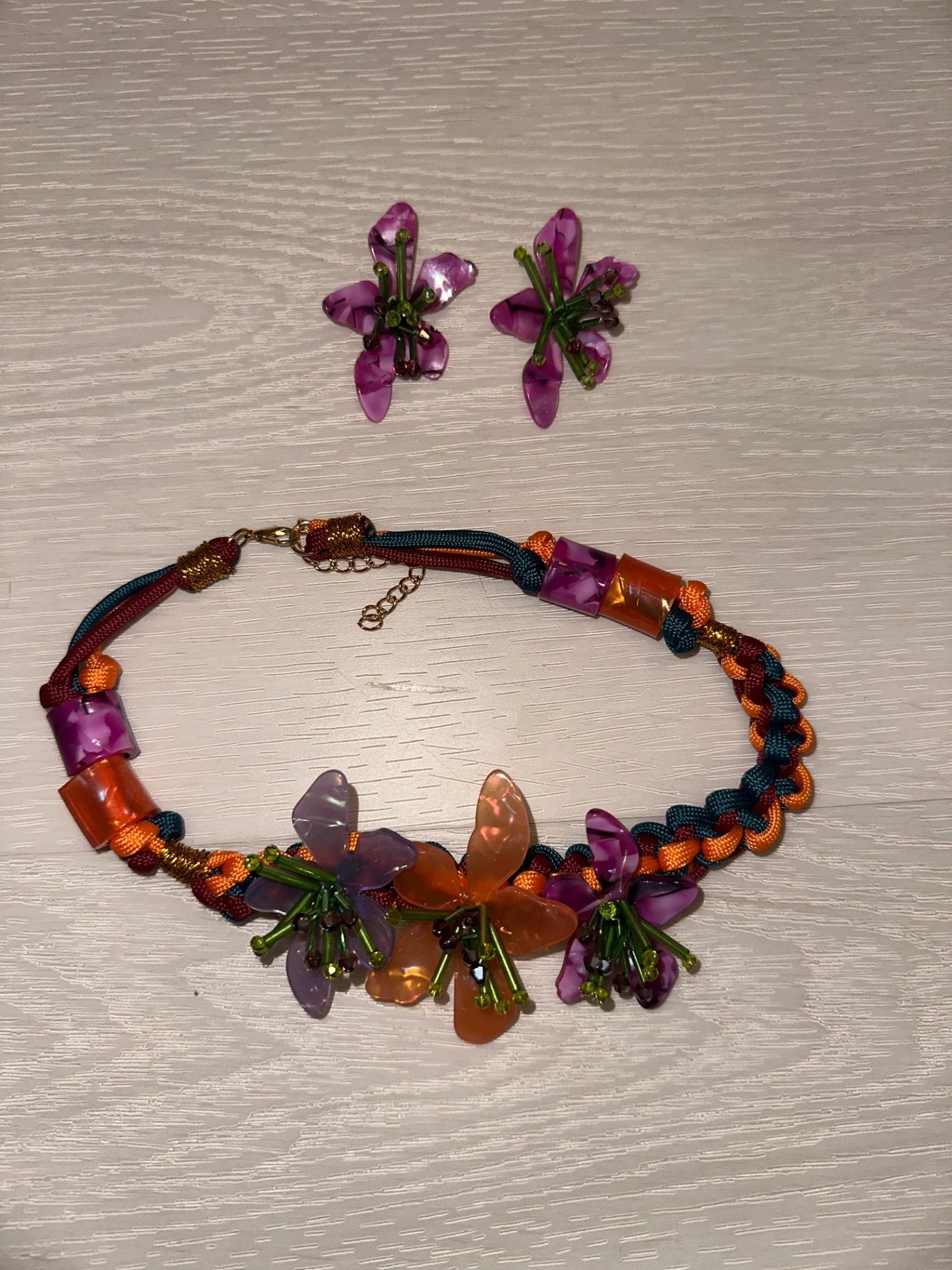Flower power purple set 
