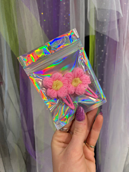 Buy by Bethan Hair Clips Pink