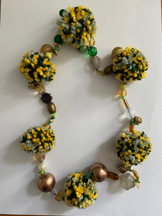 Pom Pom Necklace 15