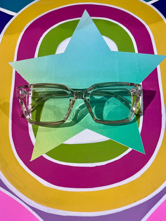 Anti Blue Light Glasses Geek Tan