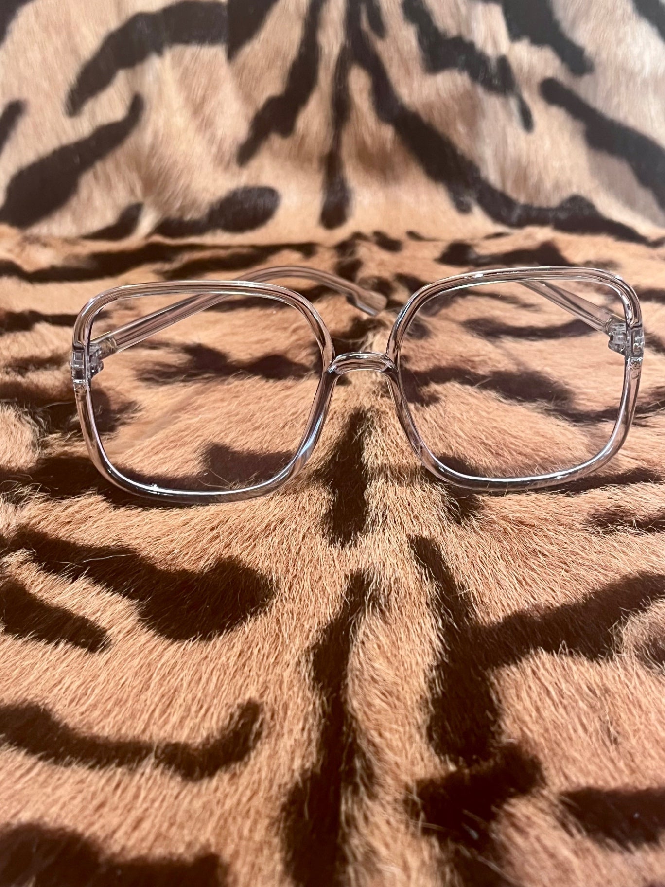 Anti Blue Light Glasses 90s Grey