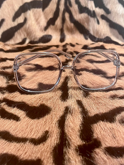 Anti Blue Light Glasses 90s Grey