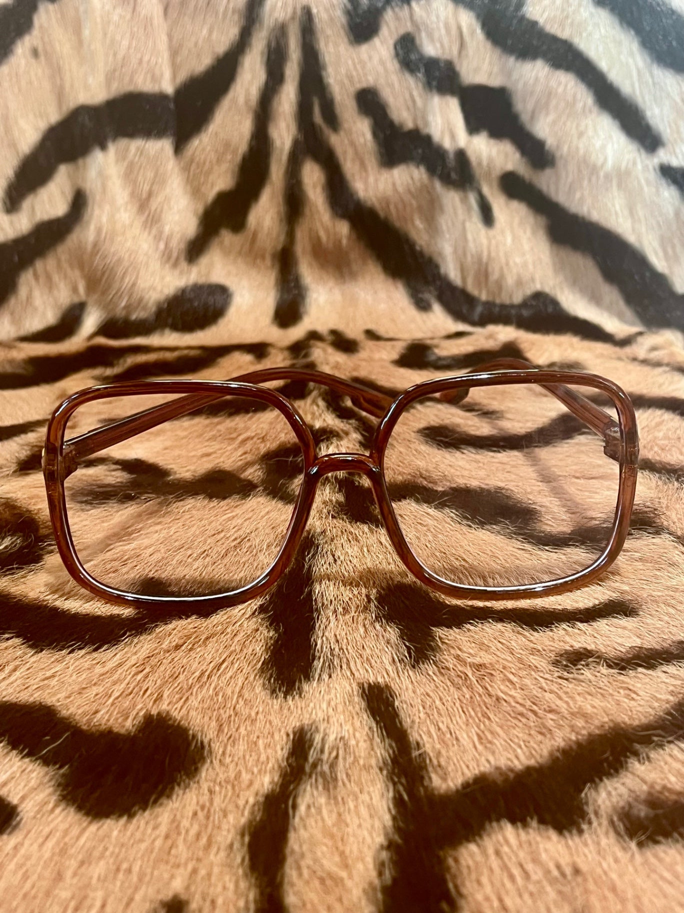 Anti Blue Light Glasses 90s Tan
